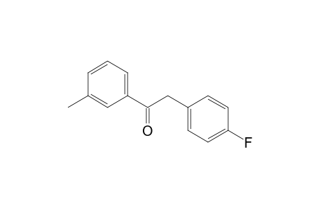 2-(4-Fluorophenyl)-1-(3-tolyl)-ethanone