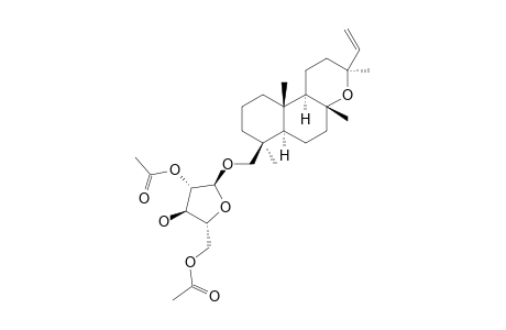 13-EPI-MANOYL_OXIDE-19-O-ALPHA-L-2',5'-DIACETOXYARABINOFURANOSIDE