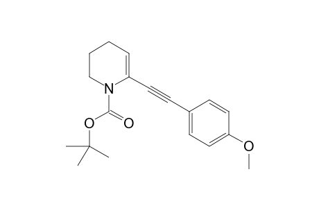 6-(4-Methoxyphenylethynyl)-3,4-dihydro-2H-pyridine-1-carboxylic Acid tert-Butyl Ester
