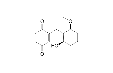 2-((2R,6S)-2-Hydroxy-6-methoxy-cyclohexylmethyl)-[1,4]benzoquinone