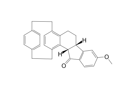 (R)-(+)-2-Methoxytetrahydrofluoreno[1,2-b][2.2]paracyclophane-5-one [lelicenophane]