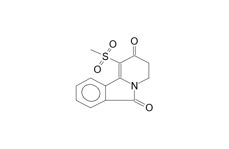 1-METHYLSULPHONYL-2,3-DIHYDRO-4H-BENZOINDOLIZIN-2,6-DIONE