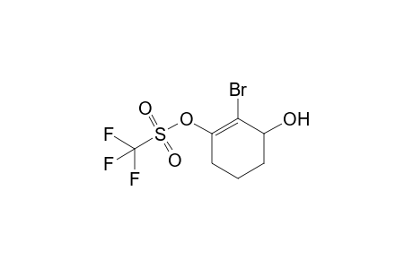 2-Bromo-3-hydroxycyclohex-1-enyl triflate