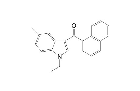 1-Ethyl-5-methyl-3-(1-naphthoyl)-1H-indole