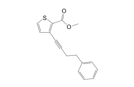 Methyl 3-(4-Phenylbut-1-yn-1-yl)thiophene-2-carboxylate