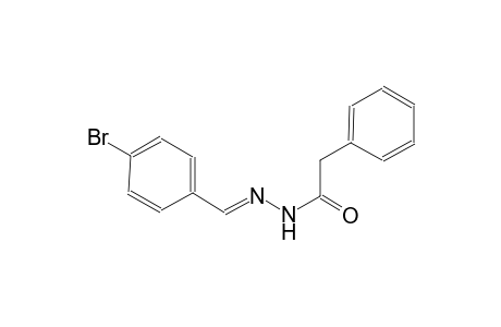 benzeneacetic acid, 2-[(E)-(4-bromophenyl)methylidene]hydrazide