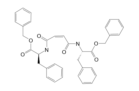 (S)-BENZYL-2-[(Z)-3-((S)-1-BENZYLOXYCARBONYL-2-PHENYLETHYLCARBAMOYL)-ACRYLOYL-AINO]-3-PHENYLPROPIONATE