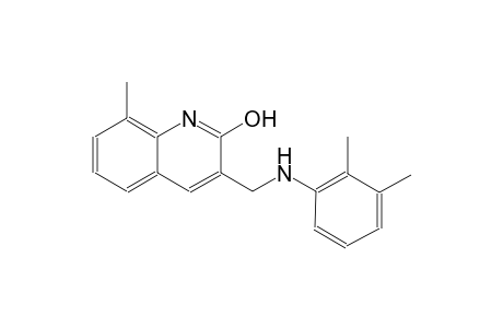 3-[(2,3-dimethylanilino)methyl]-8-methyl-2-quinolinol