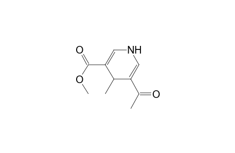 3-Pyridinecarboxylic acid, 5-acetyl-1,4-dihydro-4-methyl-, methyl ester, (.+-.)-