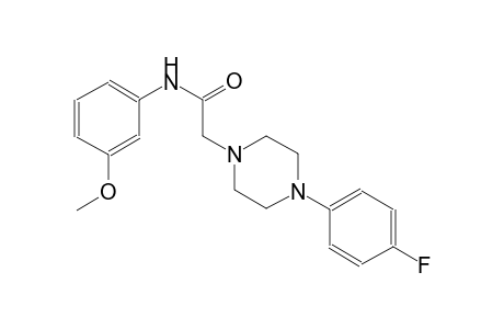 1-piperazineacetamide, 4-(4-fluorophenyl)-N-(3-methoxyphenyl)-