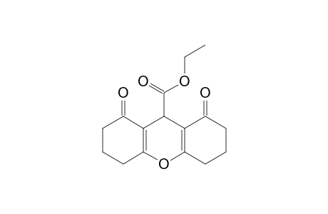 1,8-Diketo-3,4,5,6,7,9-hexahydro-2H-xanthene-9-carboxylic acid ethyl ester