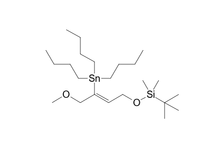 4-[(t-Butyldimethylsilyl)oxy]-1-methoxy-2-(tributyl)stannanylbut-2-ene
