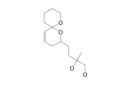 4-(1,7-DIOXASPIRA-[5.5]-UNDEC-4-EN-2-YL)-2-METHYL-BUTAN-1,2-DIOL;DIASTEREOMER-#1