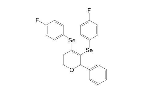 4,5-Bis((4-fluorophenyl)selanyl)-6-phenyl-3,6-dihydro-2H-pyran