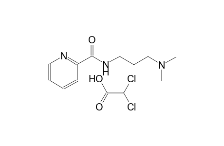 dichloroacetic acid compound with N-[3-(dimethylamino)propyl]-2-pyridinecarboxamide (1:1)