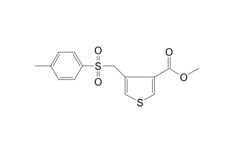 4-[(4-methylphenyl)sulfonylmethyl]thiophene-3-carboxylic acid methyl ester