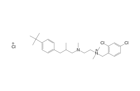 Benzenemethanaminium, 2,4-dichloro-N-[2-[[3-[4-(1,1-dimethylethyl)-phenyl]-2-methylpropyl]methylamino]ethyl]-N,N-dimethyl-, chloride salt