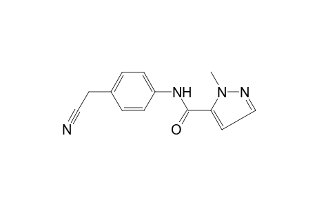 2H-Pyrazole-3-carboxylic acid, 2-methyl-, (4-cyanomethylphenyl)amide