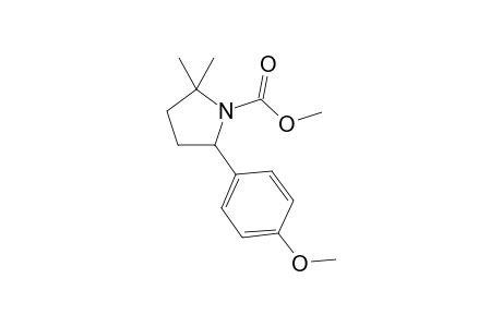 Methyl 5-(4-Methoxyphenyl)-2,2-dimethylpyrrolidine-1-carboxylate