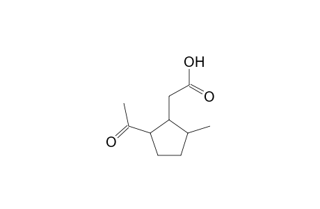 (2-Acetyl-5-methyl-cyclopentyl)-acetic acid