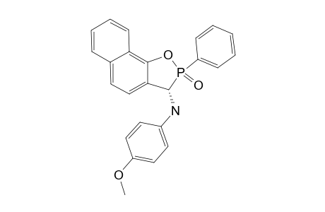 CIS-3-[N-(4'-METHOXYPHENYL)-AMINO]-2-PHENYLNAPHTHO-[1,3-D]-1,2-OXAPHOSPHOLE-2-OXIDE