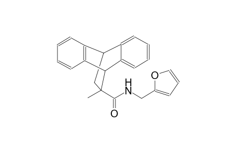 N-[(furan-2-yl)methyl]-15-methyltetracyclo[6.6.2.0²,⁷.0⁹,¹⁴]hexadeca-2,4,6,9(14),10,12-hexaene-15-carboxamide