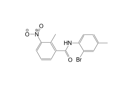 N-(2-bromo-4-methylphenyl)-2-methyl-3-nitrobenzamide