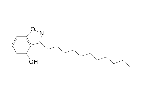 1,2-Benzisoxazol-4-ol, 3-undecyl-