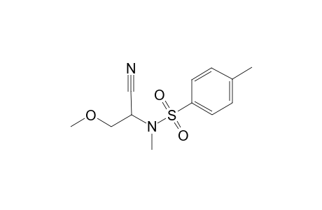 2-(N-Methyl-N-tosylamino)-3-methoxypropionitrile