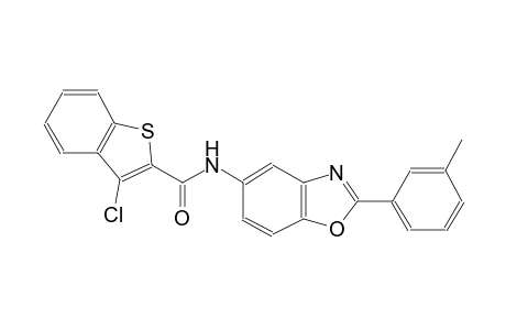 benzo[b]thiophene-2-carboxamide, 3-chloro-N-[2-(3-methylphenyl)-5-benzoxazolyl]-