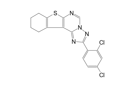 2-(2,4-dichlorophenyl)-8,9,10,11-tetrahydro[1]benzothieno[3,2-e][1,2,4]triazolo[1,5-c]pyrimidine