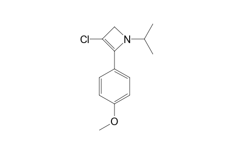 3-CHLORO-1-ISOPROPYL-2-(4-METHOXYPHENYL)-2-AZETINE