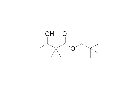 2,2-Dimethylpropyl 2,2-dimethyl-3-oxidanyl-butanoate