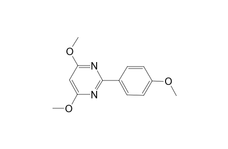 4,6-Dimethoxy-2-(4-methoxyphenyl)pyrimidine