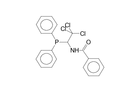 DIPHENYL(1-BENZAMIDO-2,2,2-TRICHLOROETHYL)PHOSPHINE