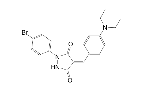 (4Z)-1-(4-bromophenyl)-4-[4-(diethylamino)benzylidene]-3,5-pyrazolidinedione
