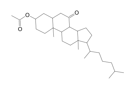 Cholestan-7-one, 3-(acetyloxy)-, (3.beta.,5.alpha.)-