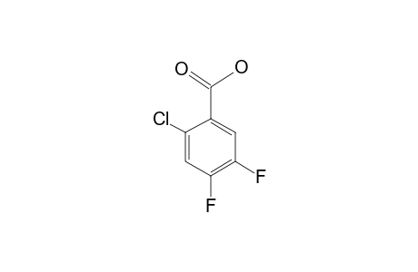 2-Chloro-4,5-difluorobenzoic acid