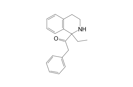 1-(1-Ethyl-1,2,3,4-tetrahydroisoquinolin-1-yl)-2-phenylethan-1-one