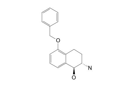 TRANS-2-AMINO-5-BENZYLOXY-1,2,3,4-TETRAHYDRO-1-NAPHTHALENOL