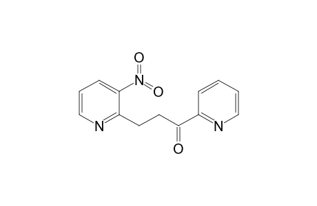 3-(3-Nitro-2-pyridyl)-1-(2-pyridyl)-1-propanone
