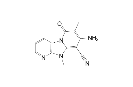 7-Amino-6,9-dimethyl-5-oxo-9H-dipyrido[1,2-a : 3',2'-d]imidazole-8-carbonitrile