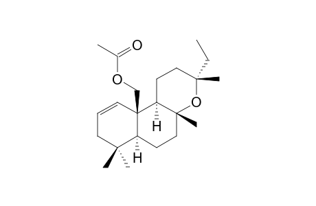 8-ALPHA,13-EPOXY-LABD-1-ENE-20-YL-ACETATE