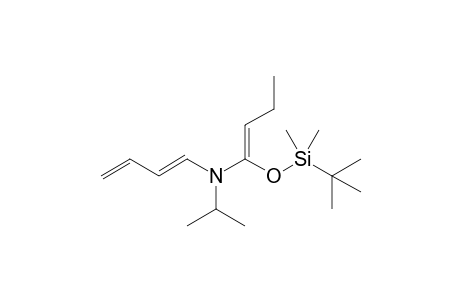 (Z)-N-[(E)-Buta-1,3-dienyl]-N-isopropyl-1-(tert-butyldimethylsilyloxy)but-1-enamidne