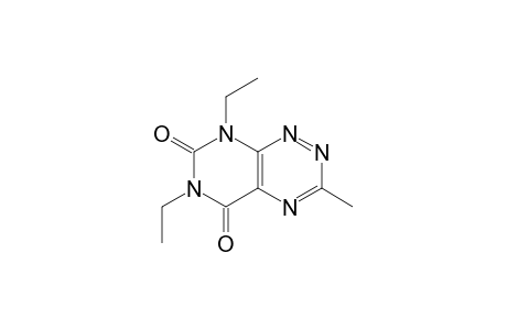 Pyrimido[5,4-e]-1,2,4-triazine-5,7(6H,8H)-dione,6,8-diethyl-3-methyl-