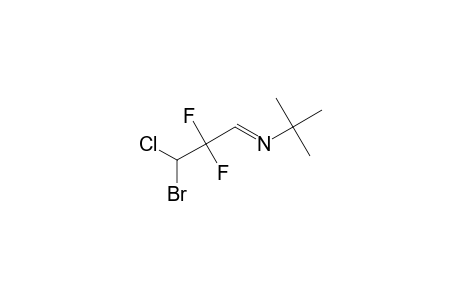 (3-BROMO-3-CHLORO-2,2-DIFLUOROPROPYLIDENE)-TERT.-BUTYL-AMINE