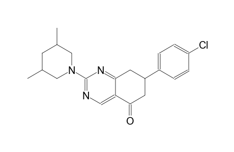 7-(4-chlorophenyl)-2-(3,5-dimethyl-1-piperidinyl)-7,8-dihydro-5(6H)-quinazolinone