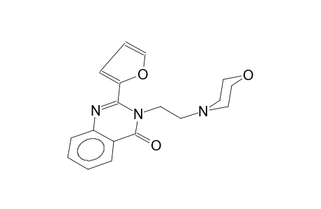 2-(2-furyl)-3-(2-morpholinoethyl)-3,4-dihydrobenzo[d]pyrimidin-4-one