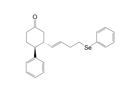 trans-(E)-4-Phenyl-3-[4-(phenylselanyl)but-1-enyl]cyclohexane