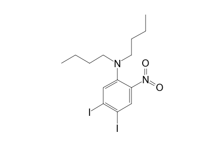 N,N-Dibutyl-4,5-diiodo-2-nitroaniline